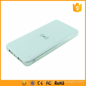 Built-in battery wireless mobile charger 10000mah for cell phone